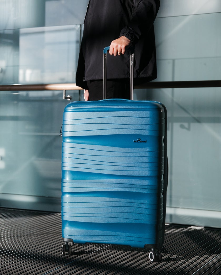 North Pioneer Blå Resväska