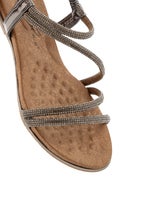 Lunar Silver Sandal