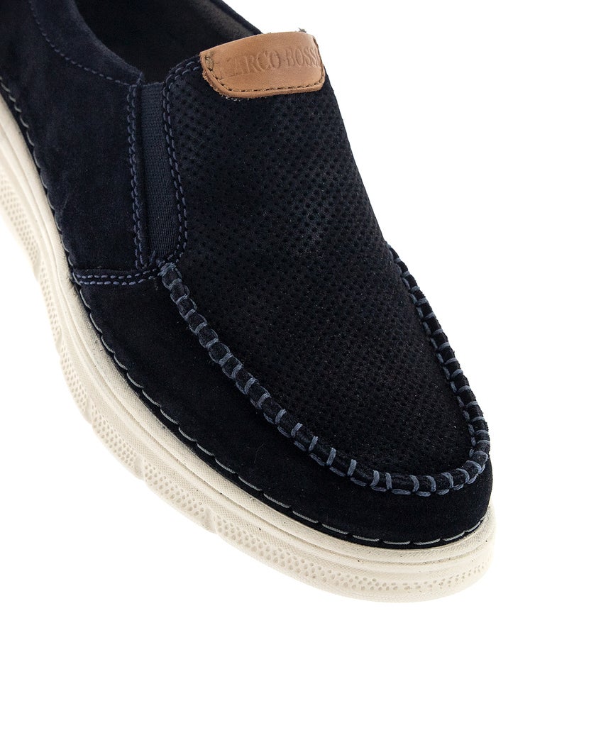 Marco Bossi Blå Promenadsko