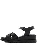Foot News Svart Sandalett