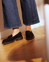 Emelie Strandberg Svart Loafer