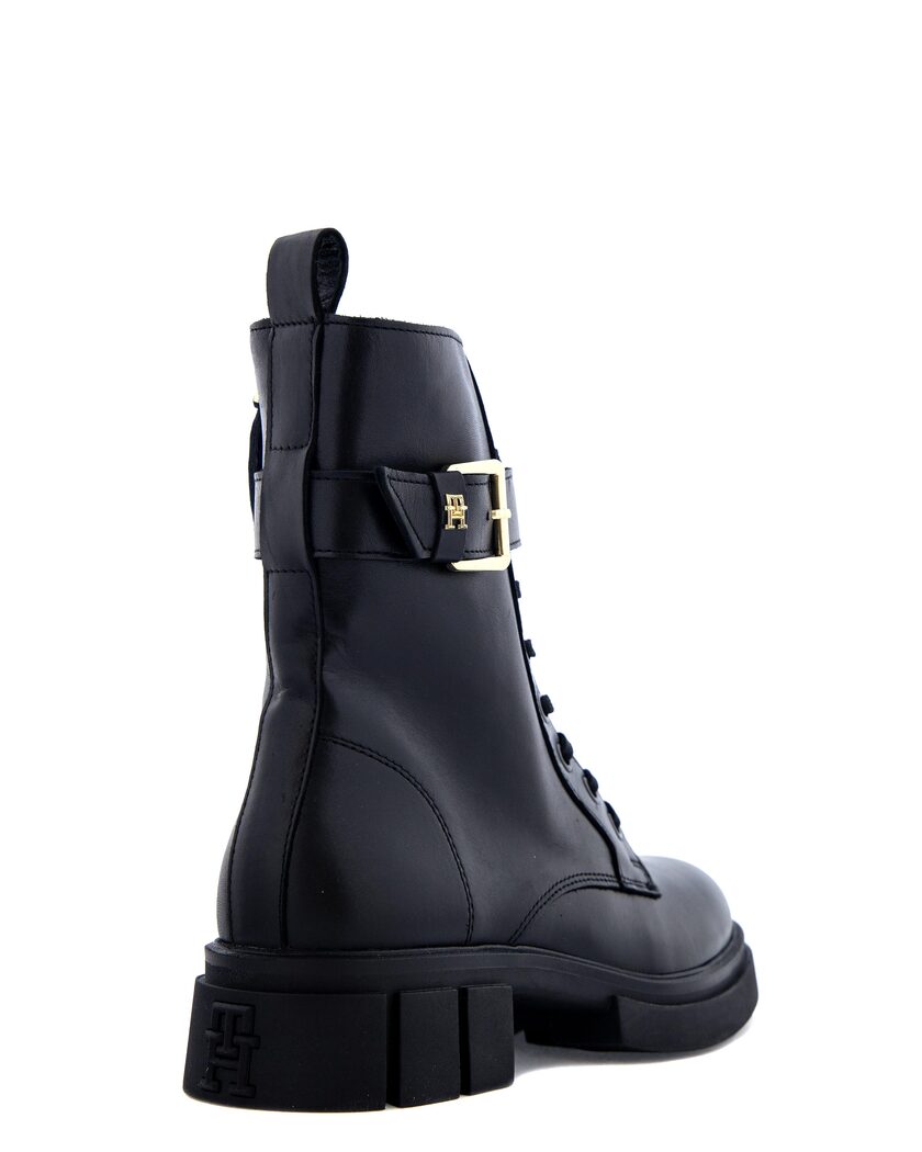 Tommy Hilfiger Svart Känga