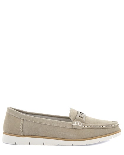 Soft Comfort Beige Loafers