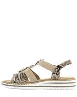 Rieker Beige Sandalett