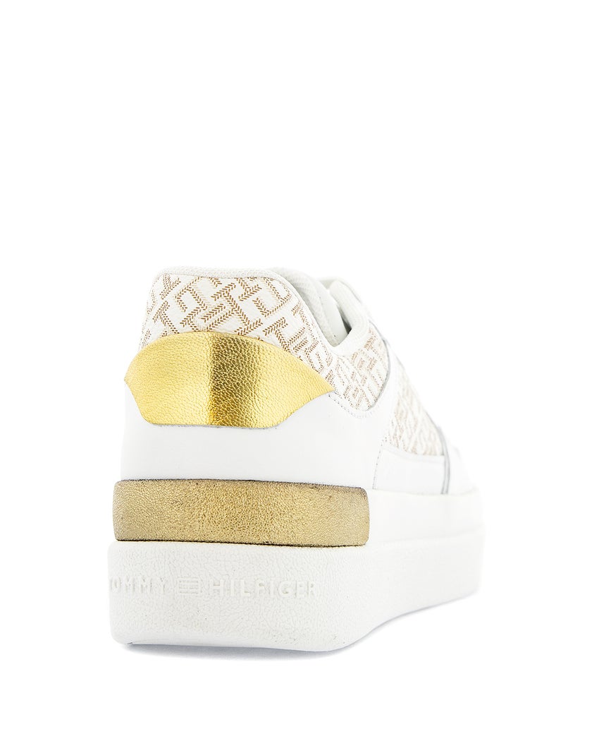 Tommy Hilfiger Vit Sneakers