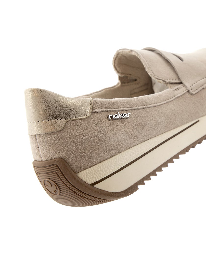 Rieker Beige Loafers