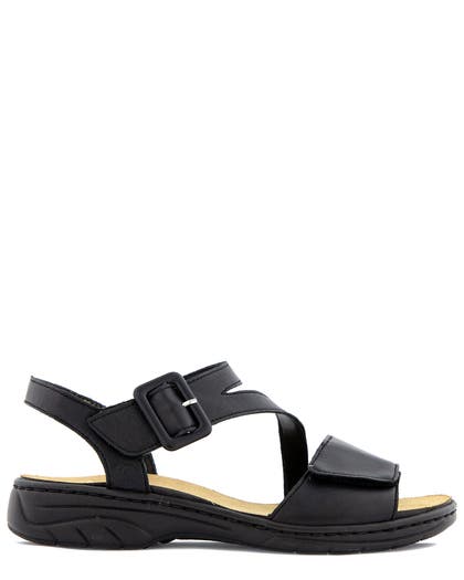Rieker Svart Sandal