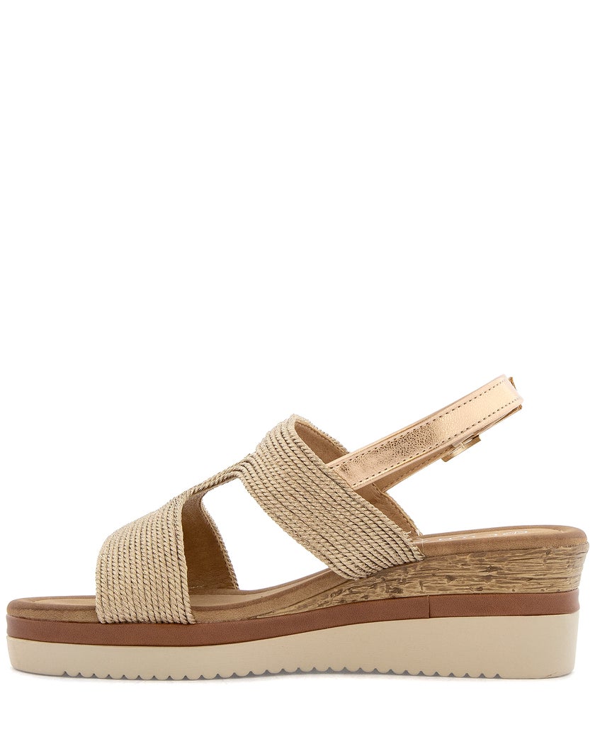 Donna Girl Guld Sandalett