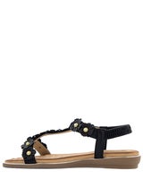 Lunar Svart Sandal