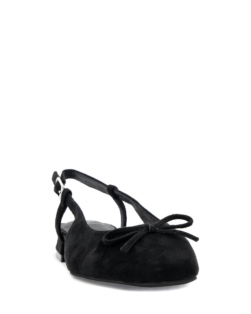 The Monte Svart Slingback