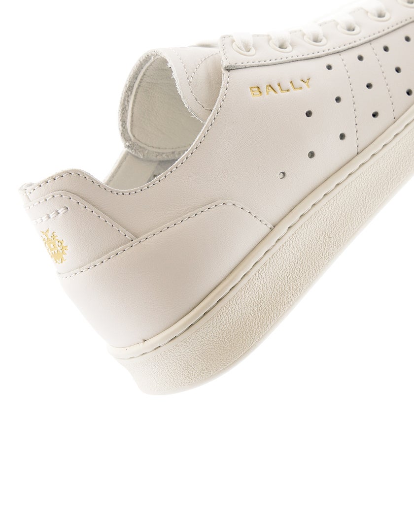 Bally Vit Sneakers