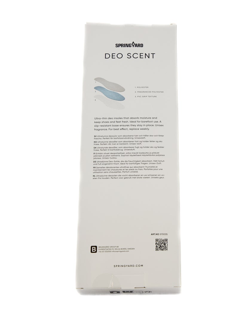 Deo Scent Insole 6-pack
