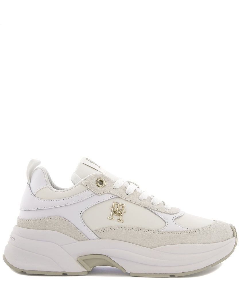 Tommy Hilfiger Vit Sneakers