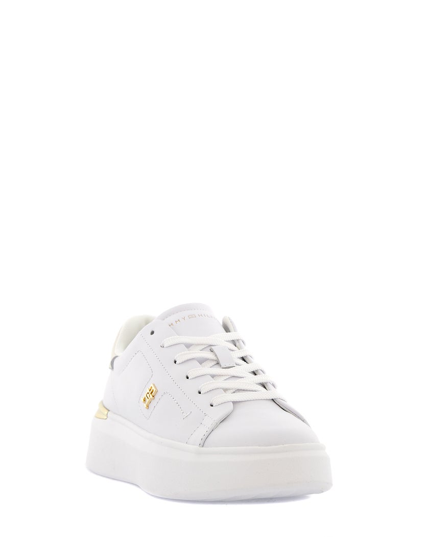 Tommy Hilfiger Vit Sneakers