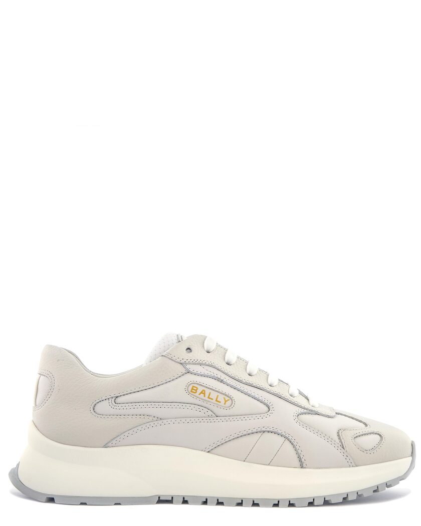 Bally Vit Sneakers