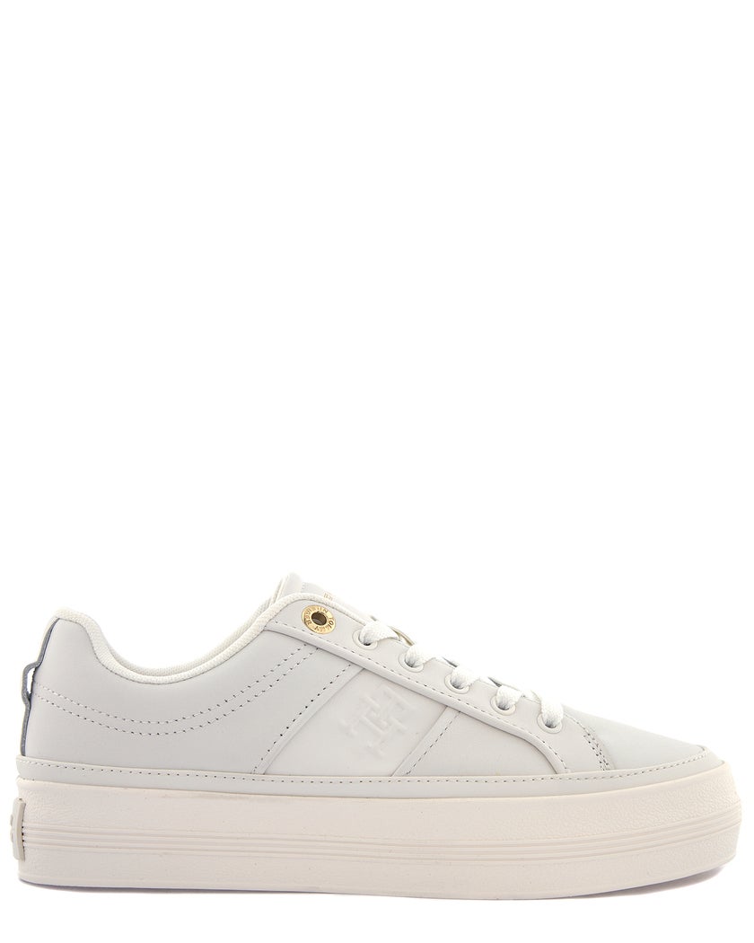 Tommy Hilfiger Vit Sneakers