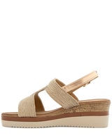 Donna Girl Guld Sandalett