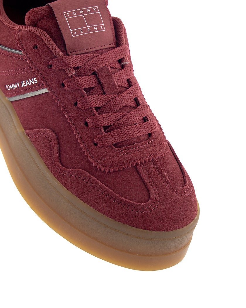 Tommy Hilfiger Röd Sneakers