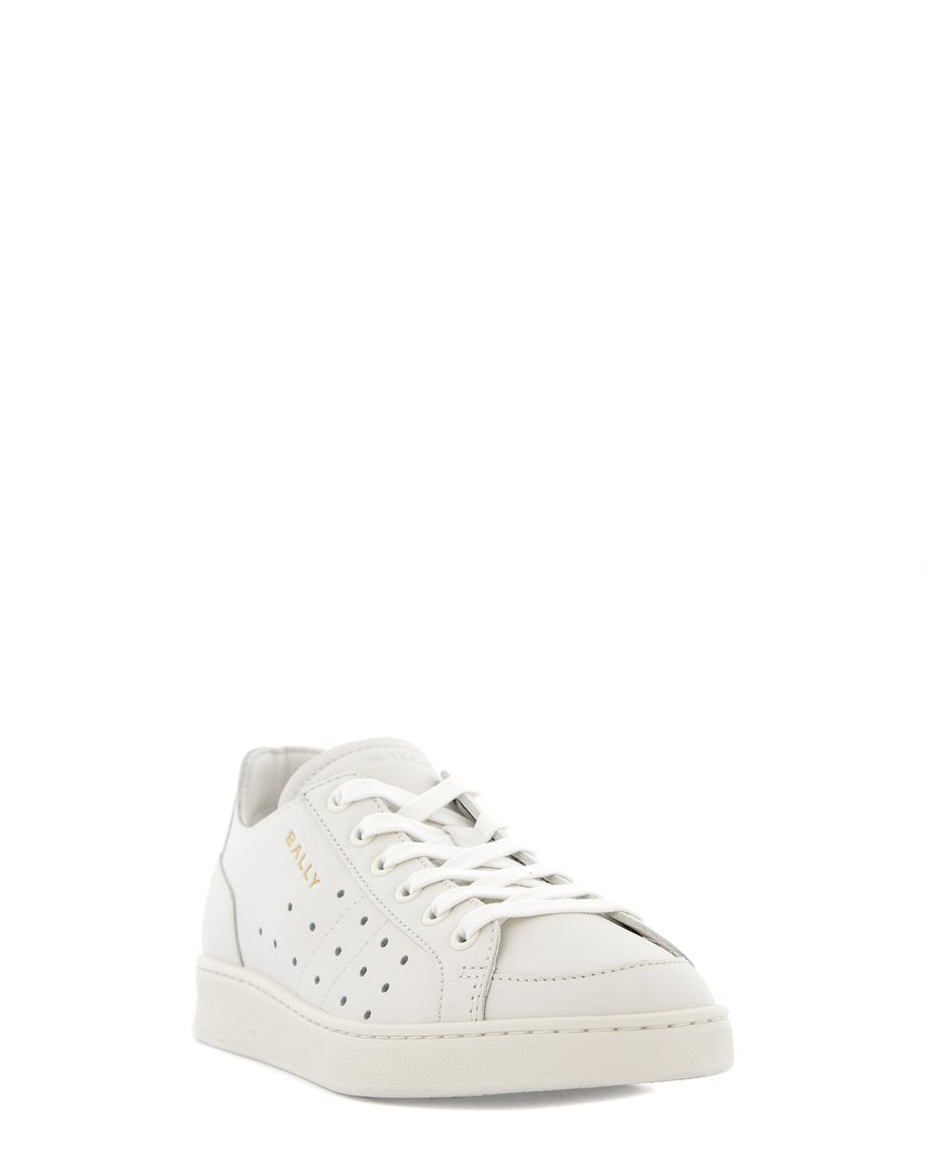 Bally Vit Sneakers
