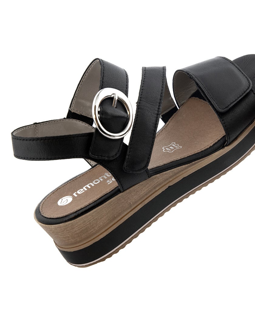 Remonte Svart Sandalett