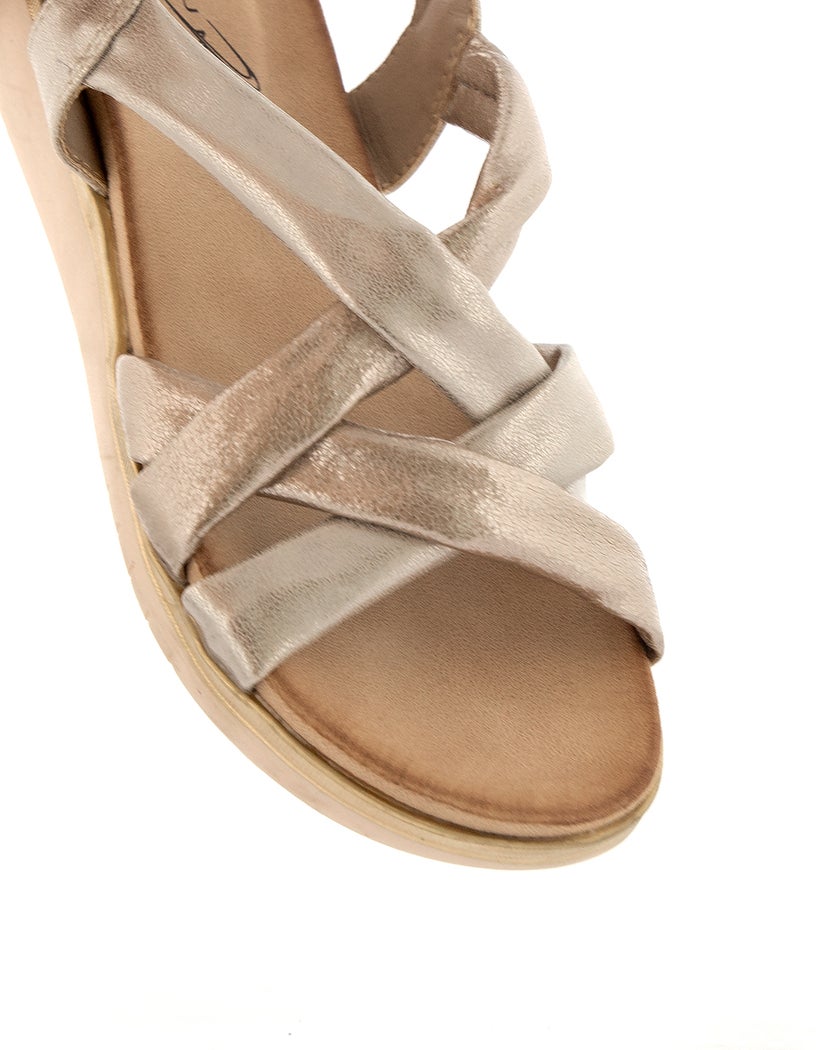 Lunar Metallic Sandal