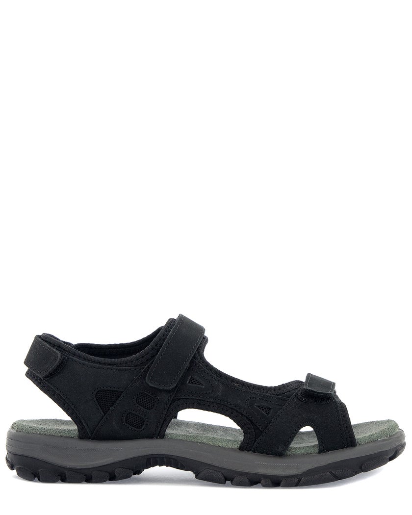 Park West Svart Sandal