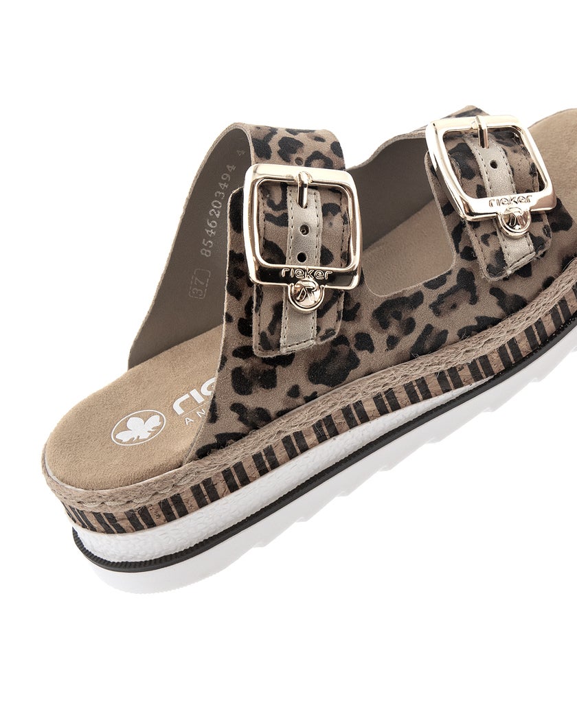 Rieker Leopard Slip-In