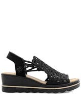 Rieker Svart Sandalett