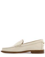 Bally Vit Loafers