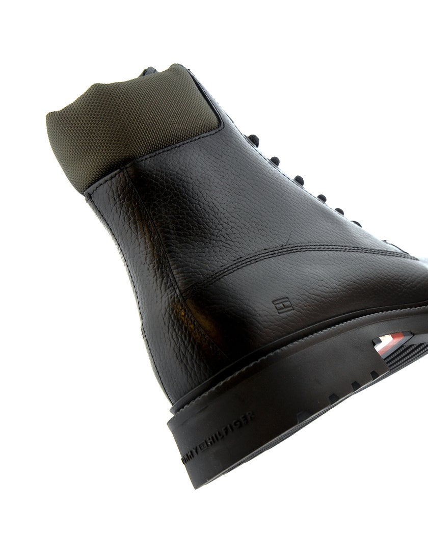 Tommy Hilfiger Svart Känga