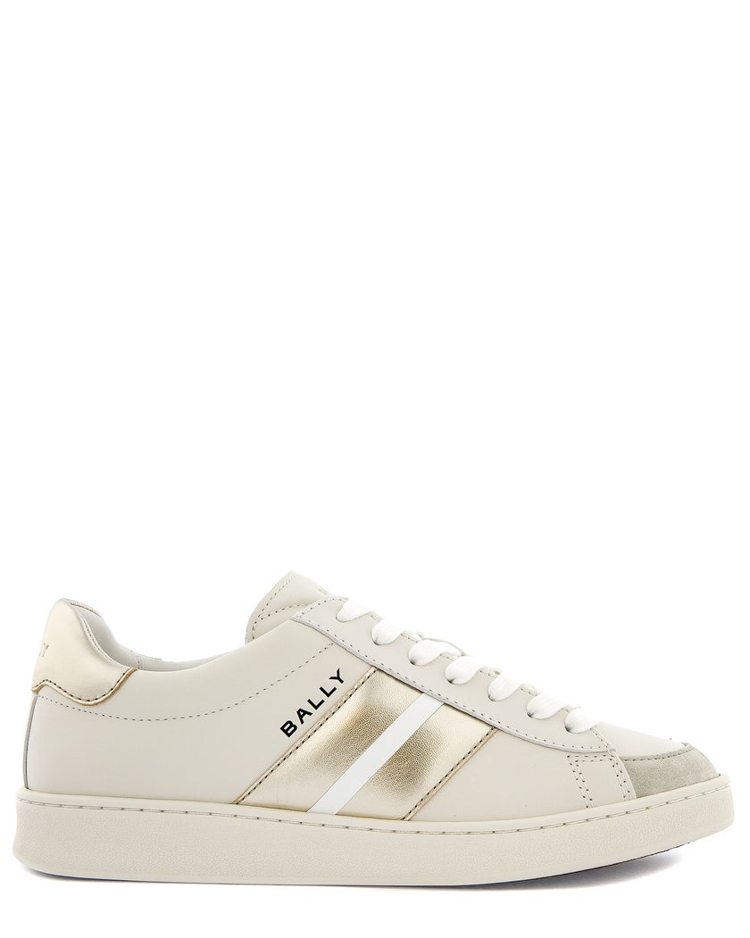 Bally Vit Sneakers