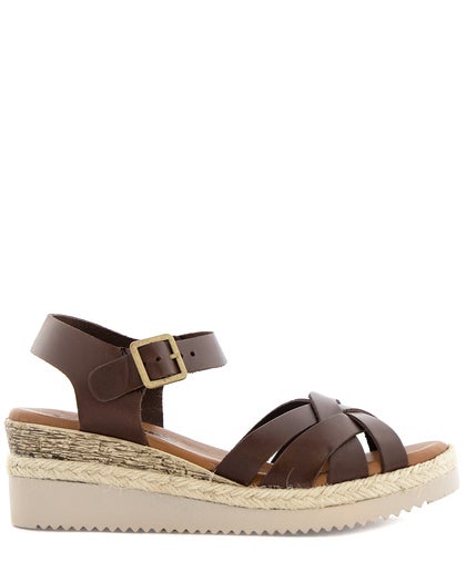 Foot News Brun Sandalett