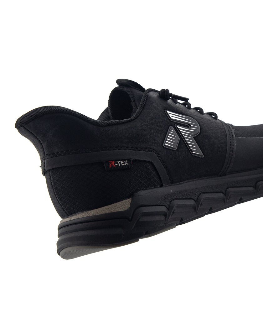 Rieker Sport Svart Promenadsko