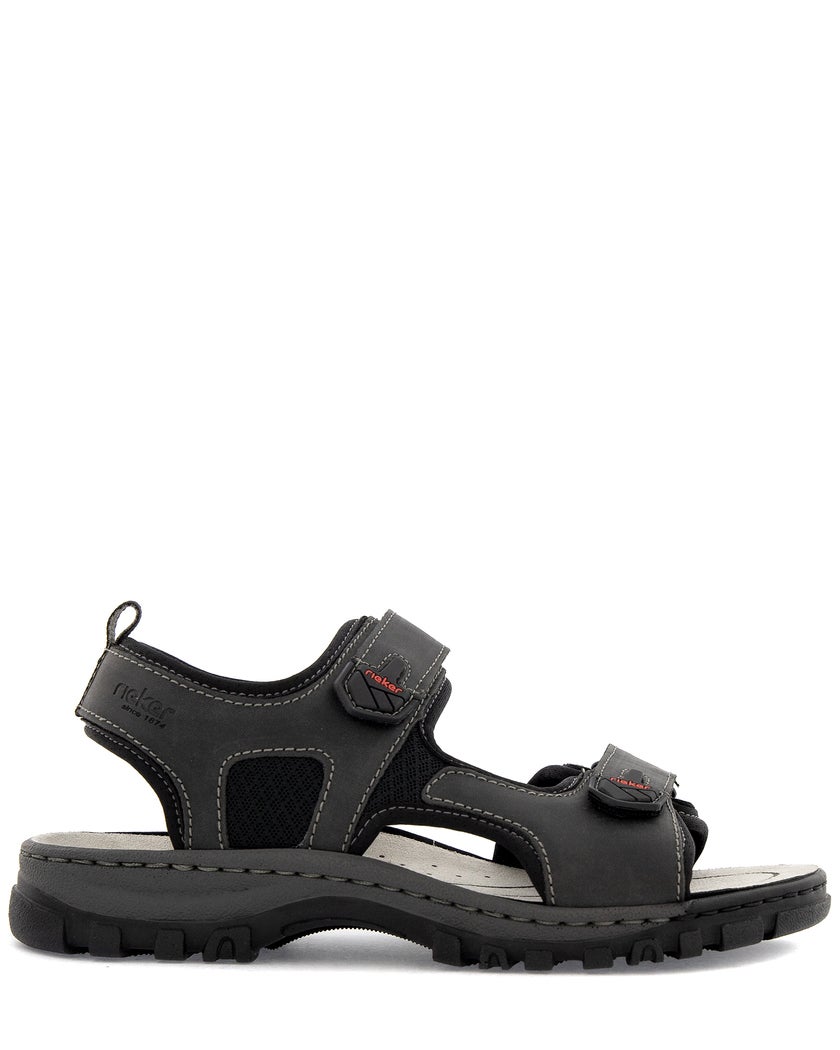 Rieker Svart Sandal