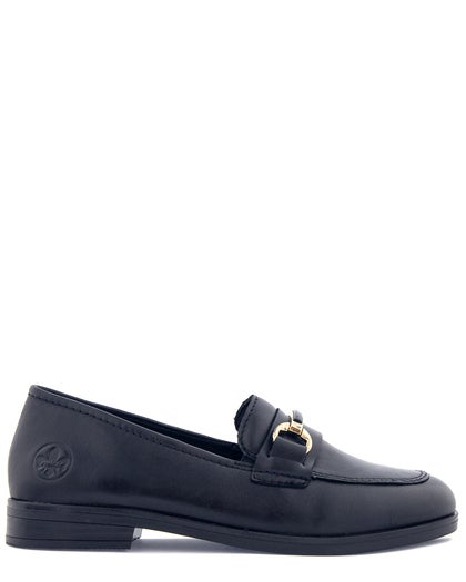Rieker Svart Loafer