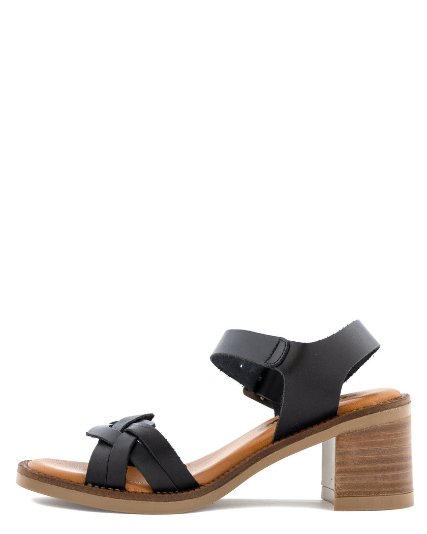 Foot News Svart Sandalett