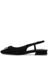 The Monte Svart Slingback