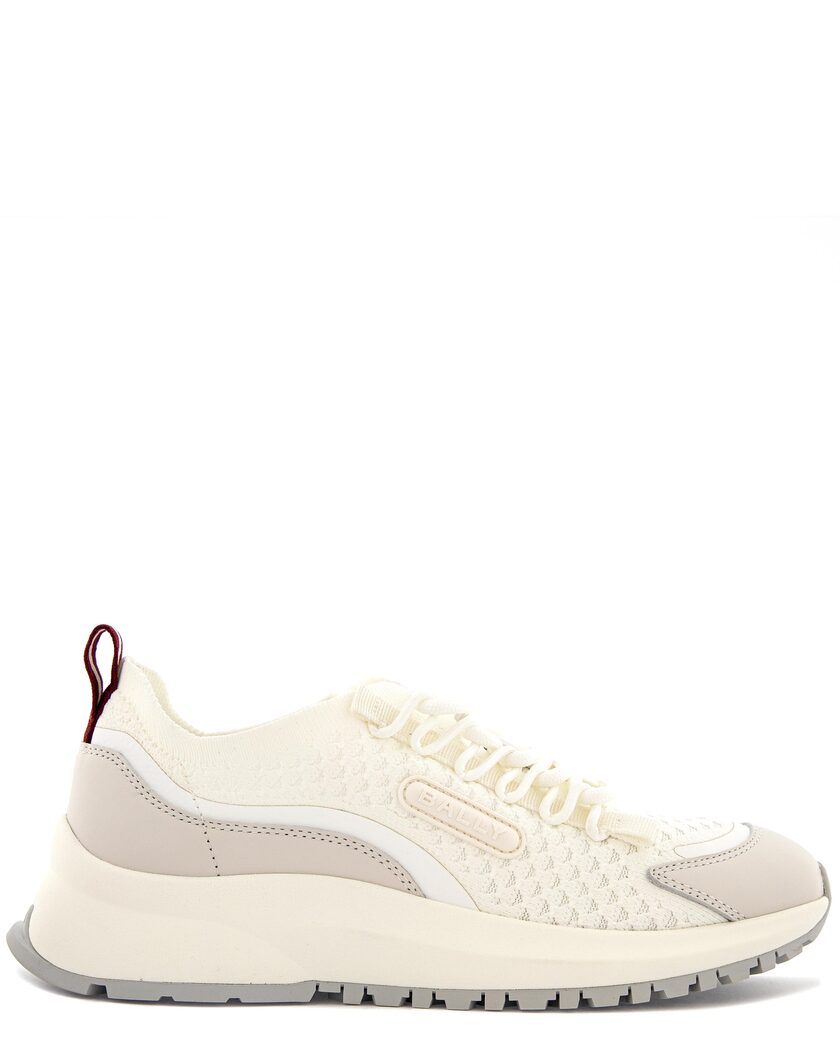 Bally Vit Sneakers