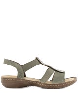 Rieker Grön Sandal