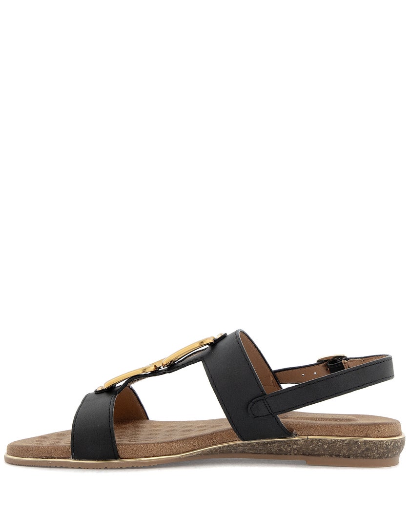 Lunar Svart Sandal