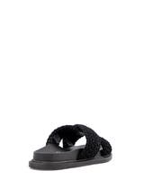 Donna Girl Svart Tofflel