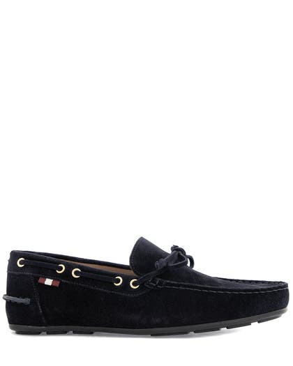 Bally Blå Loafers