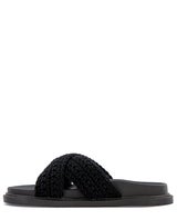 Donna Girl Svart Tofflel