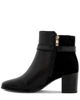 Caprice Svart Stövlett