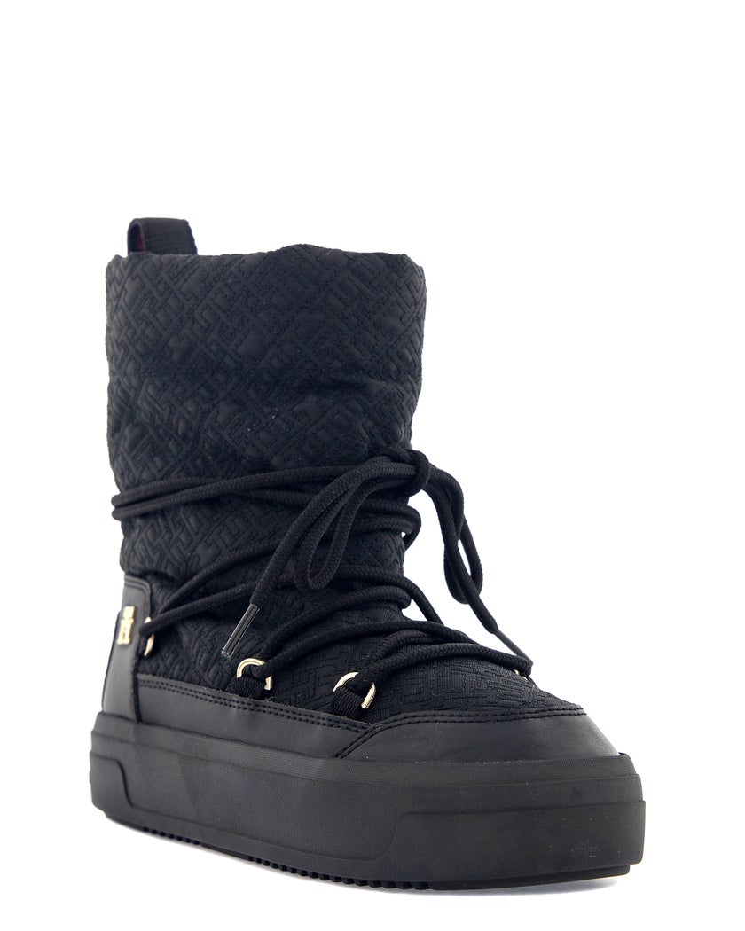 Tommy Hilfiger Svart Känga