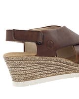 Rieker Brun Sandalett