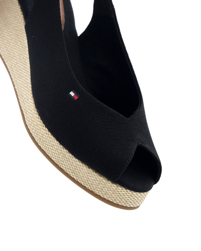 Tommy Hilfiger Svart Sandalett