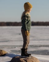 Kavat Svart Barnstövel