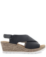 Rieker Svart Sandalett