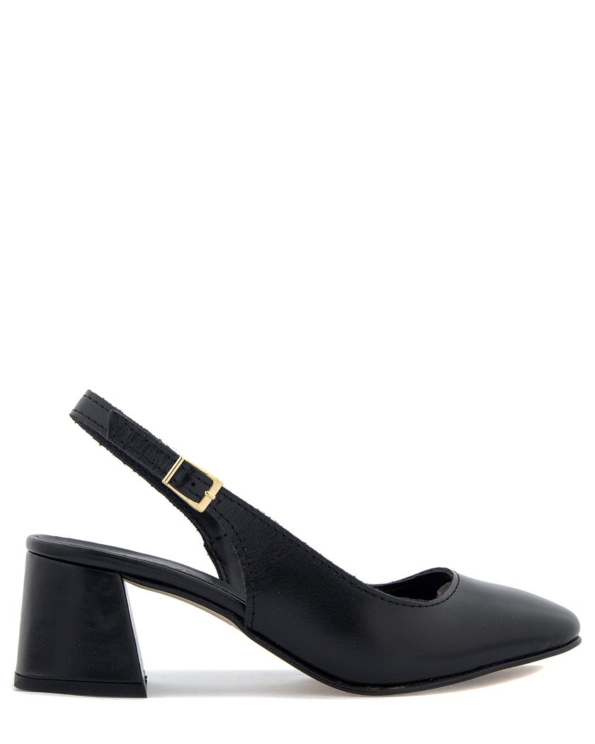 Stilmoda Svart Sandalett